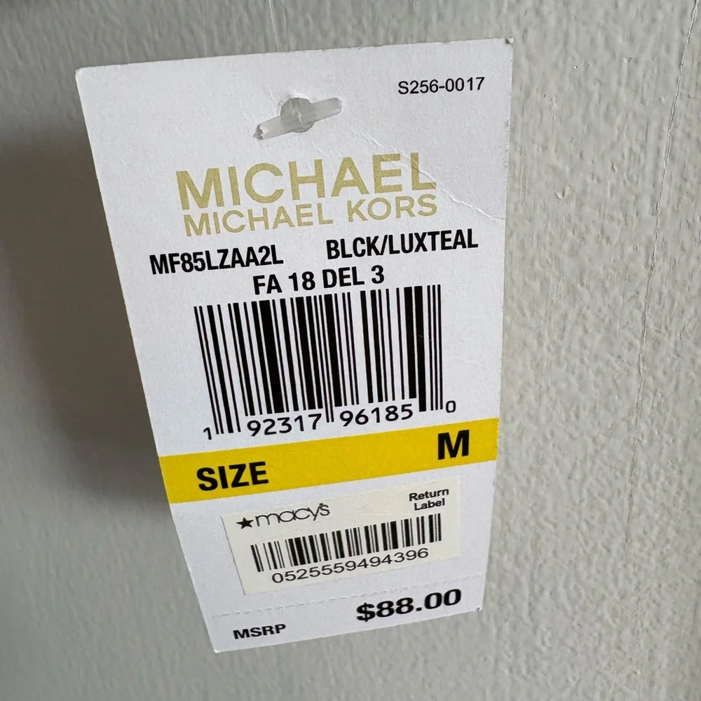 NWT Michael Kors Patterned Long Sleeve Blouse Size Medium